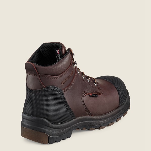 Bottes de Sécurité Red Wing - King Toe® - 6-Inch Waterproof Csa Toe - Noir/Marron - Homme 671WHUCPK